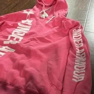 UA Pink Hoodie Sweatshirt